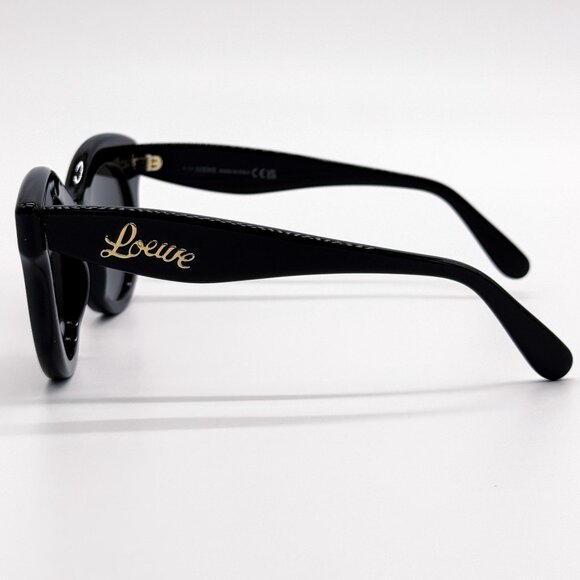 NEW LOEWE SUNGLASSES BLACK WOMEN EYEWEAR LOEWE LW40126I 01A main image 6